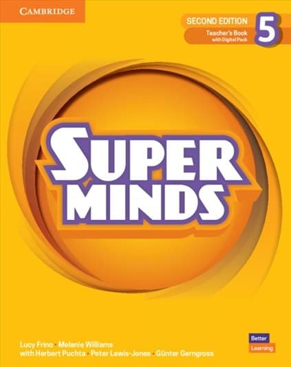 Обкладника "Super Minds (2nd Edition). Level 5. Teacher's Book with Digital Pack" Обкладинка "Super Minds (2nd Edition). Level 5. Teacher's Book with Digital Pack"