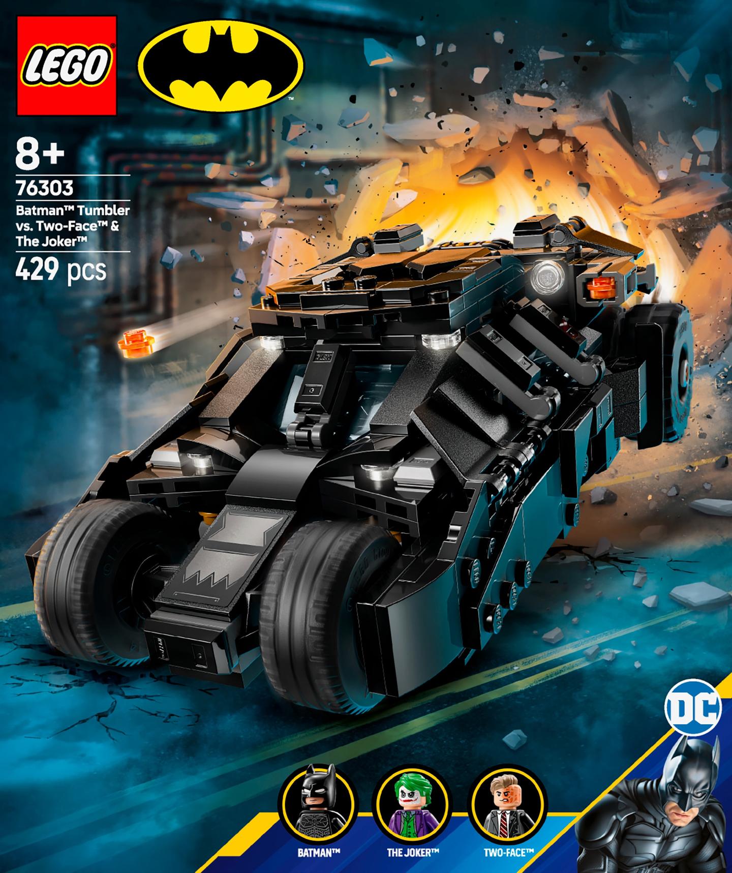 Конструктор LEGO Бетмен Тумблер проти Дволикого і Джокера