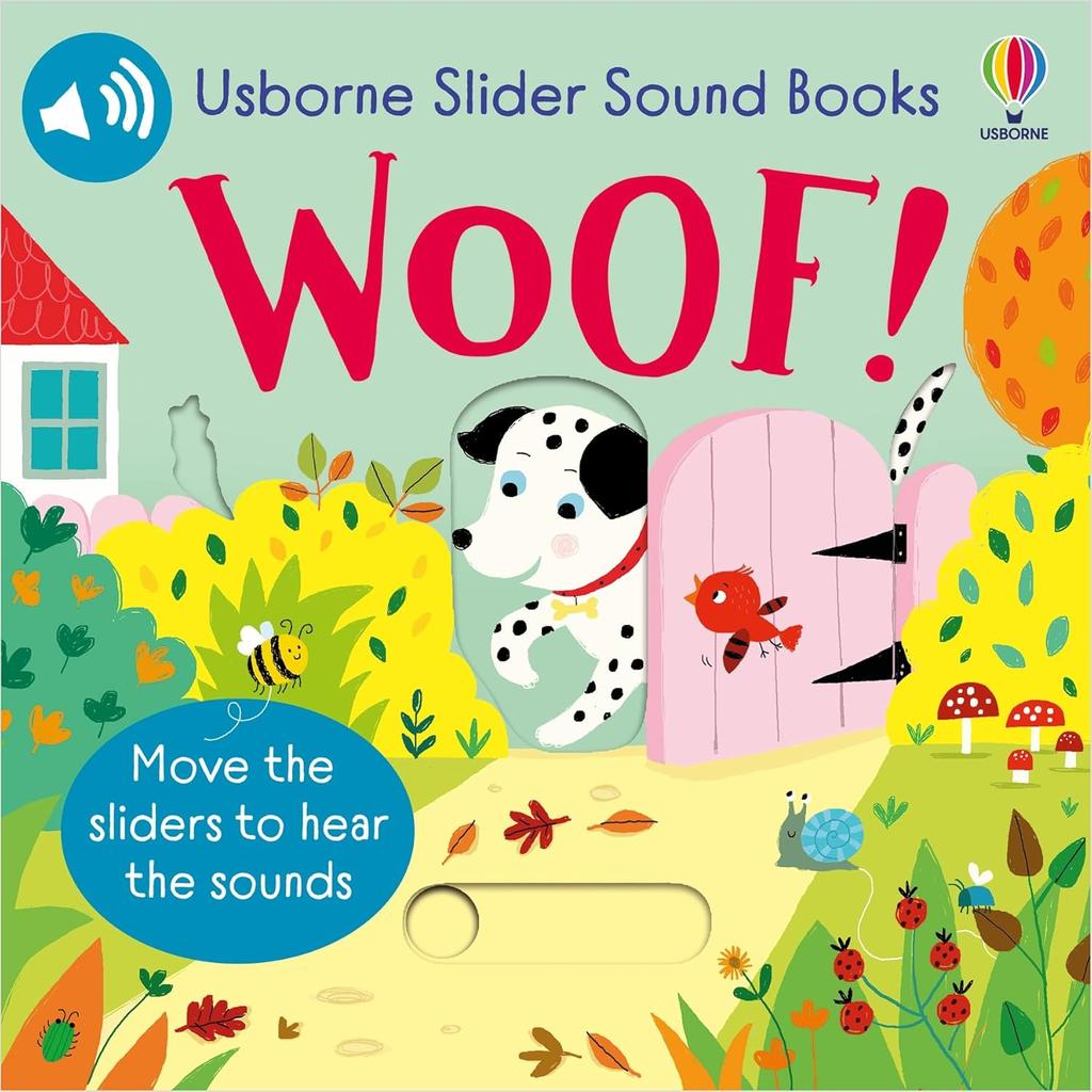 Обкладника "Slider Sound Books: Woof!" - 1 Фото Превью "Slider Sound Books: Woof!" - Фото №1