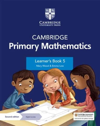 Cambridge Primary Mathematics (2nd Edition). Learner's Book 5 with Digital Access (1 Year)