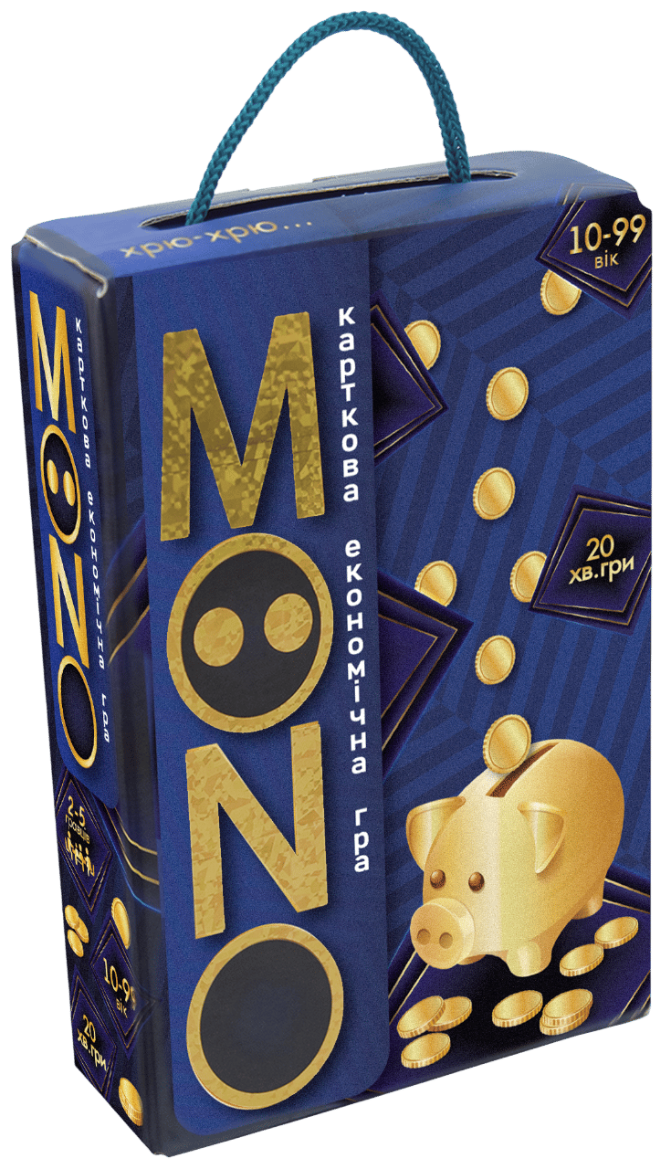Обкладника "Настільна гра «Mono»" Обкладинка "Настільна гра «Mono»"