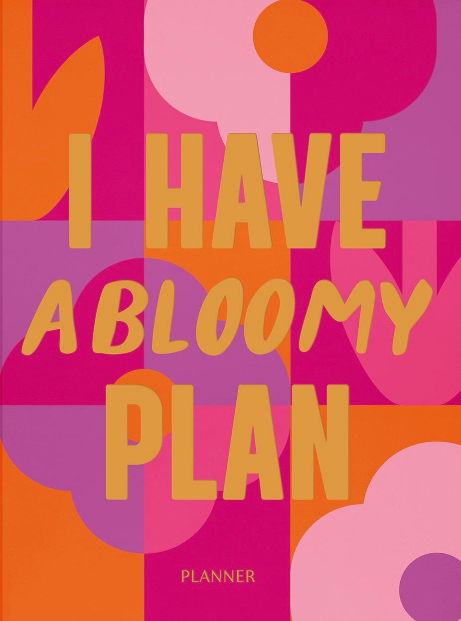Блокнот для планування "I HAVE A BLOOMY PLAN" з квітами
