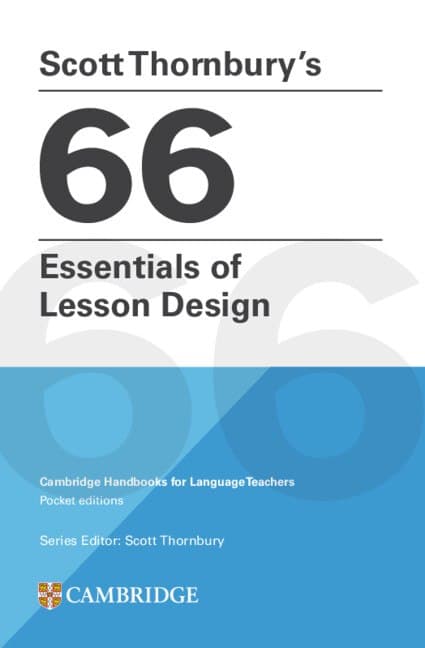 Обкладника "Scott Thornbury's 66 Essentials of Lesson Design" - 1 Фото Превью "Scott Thornbury's 66 Essentials of Lesson Design" - Фото №1