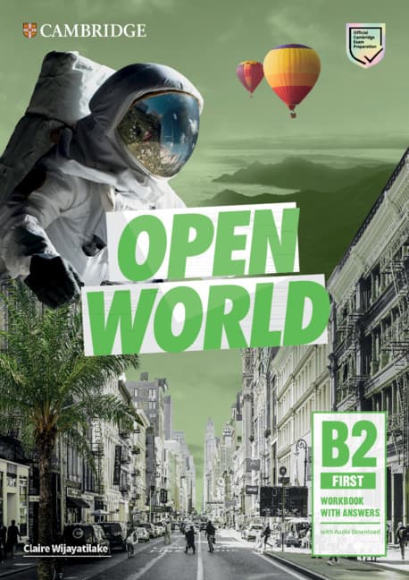 Обкладника "Open World First. Workbook with Answers + Audio Download" - 1 Фото Превью "Open World First. Workbook with Answers + Audio Download" - Фото №1