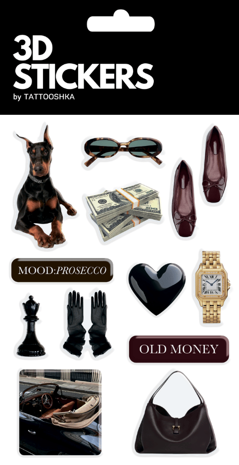 Обкладника "3D стікери «Elite Style»" Обкладинка "3D стікери «Elite Style»"