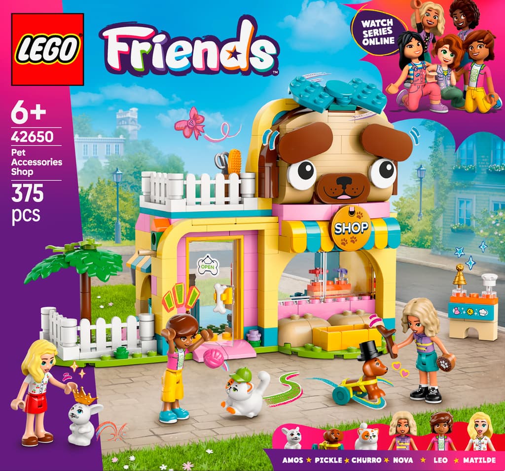 Обкладника "Конструктор LEGO Магазин аксесуарів для домашніх улюбленців" Обкладинка "Конструктор LEGO Магазин аксесуарів для домашніх улюбленців"