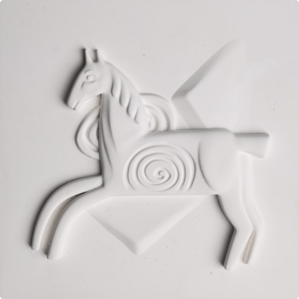 Обкладника "Гіпсова картина «Карусель»" Обкладинка "Гіпсова картина «Карусель»"