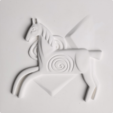 Гіпсова картина «Карусель»