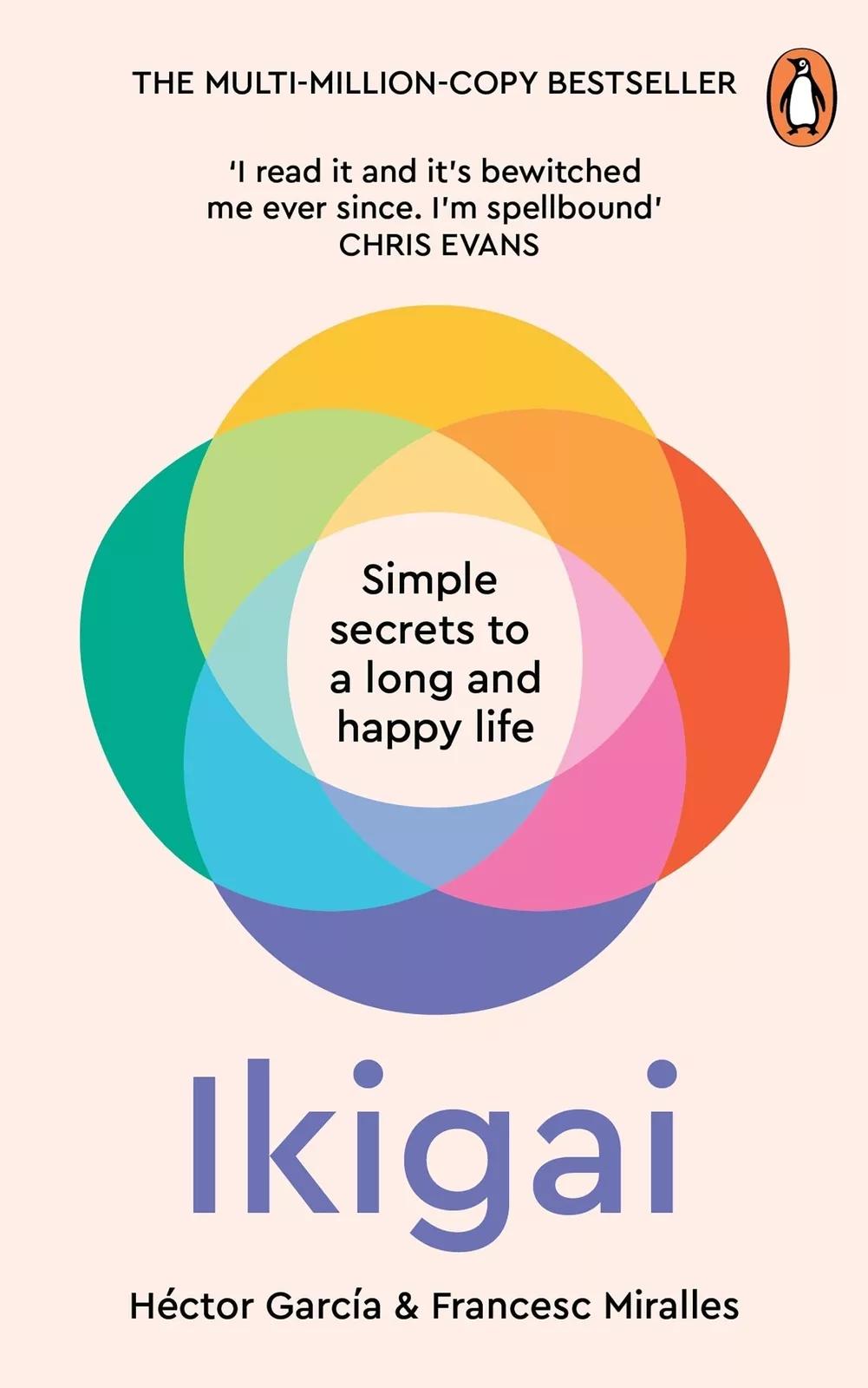 Обкладника "Ikigai: Simple Secrets to a Long and Happy Life" Обкладинка "Ikigai: Simple Secrets to a Long and Happy Life"