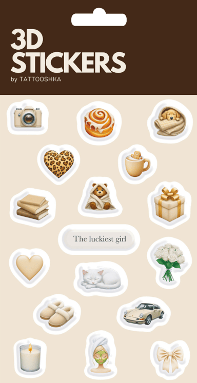 3D стікери «Soft Aesthetic»