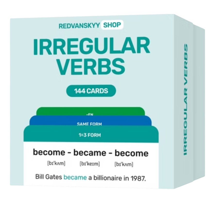 Картки Irregular verbs