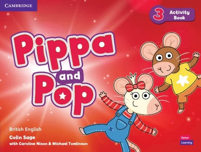 Обкладника "Pippa and Pop 3. Activity Book" Обкладинка "Pippa and Pop 3. Activity Book"