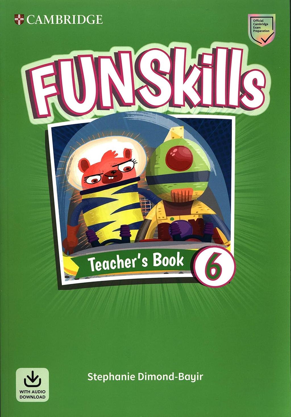 Обкладника "Fun Skills Level 6. Teacher's Book with Audio Download" - 1 Фото Превью "Fun Skills Level 6. Teacher's Book with Audio Download" - Фото №1