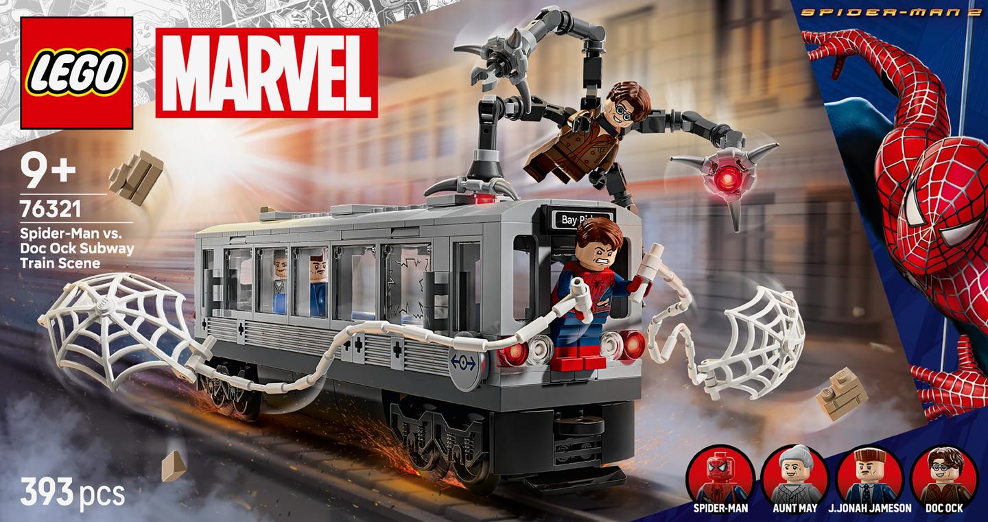 Конструктор LEGO Людина-Павук проти Дока Ока: Сцена в метро