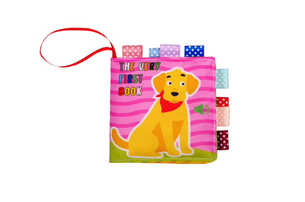 Обкладника "М’яка книжка-шурxотілка «Dog. The very first book»" - 1 Фото Превью "М’яка книжка-шурxотілка «Dog. The very first book»" - Фото №1