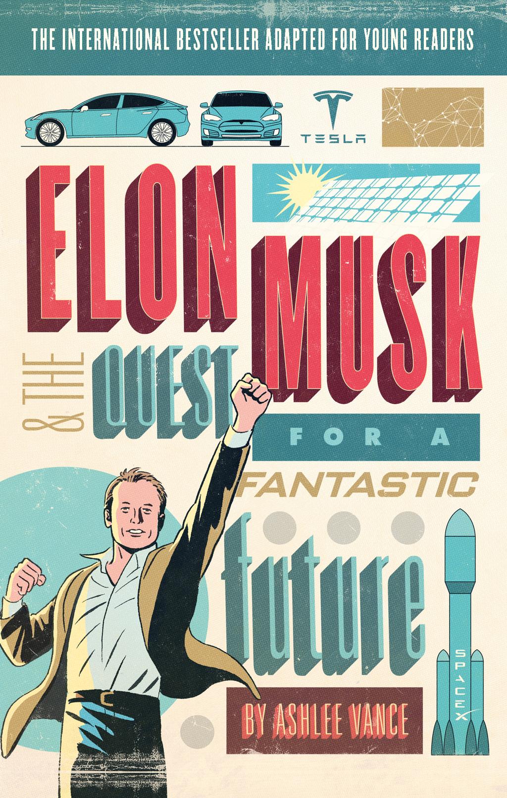 Обкладника "Elon Musk Young Reader's Edition" - 1 Фото Превью "Elon Musk Young Reader's Edition" - Фото №1