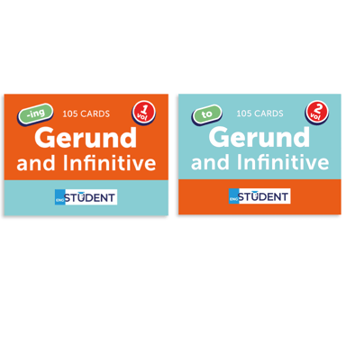 Картки для вивчення англійської - GERUND 1 & GERUND 2