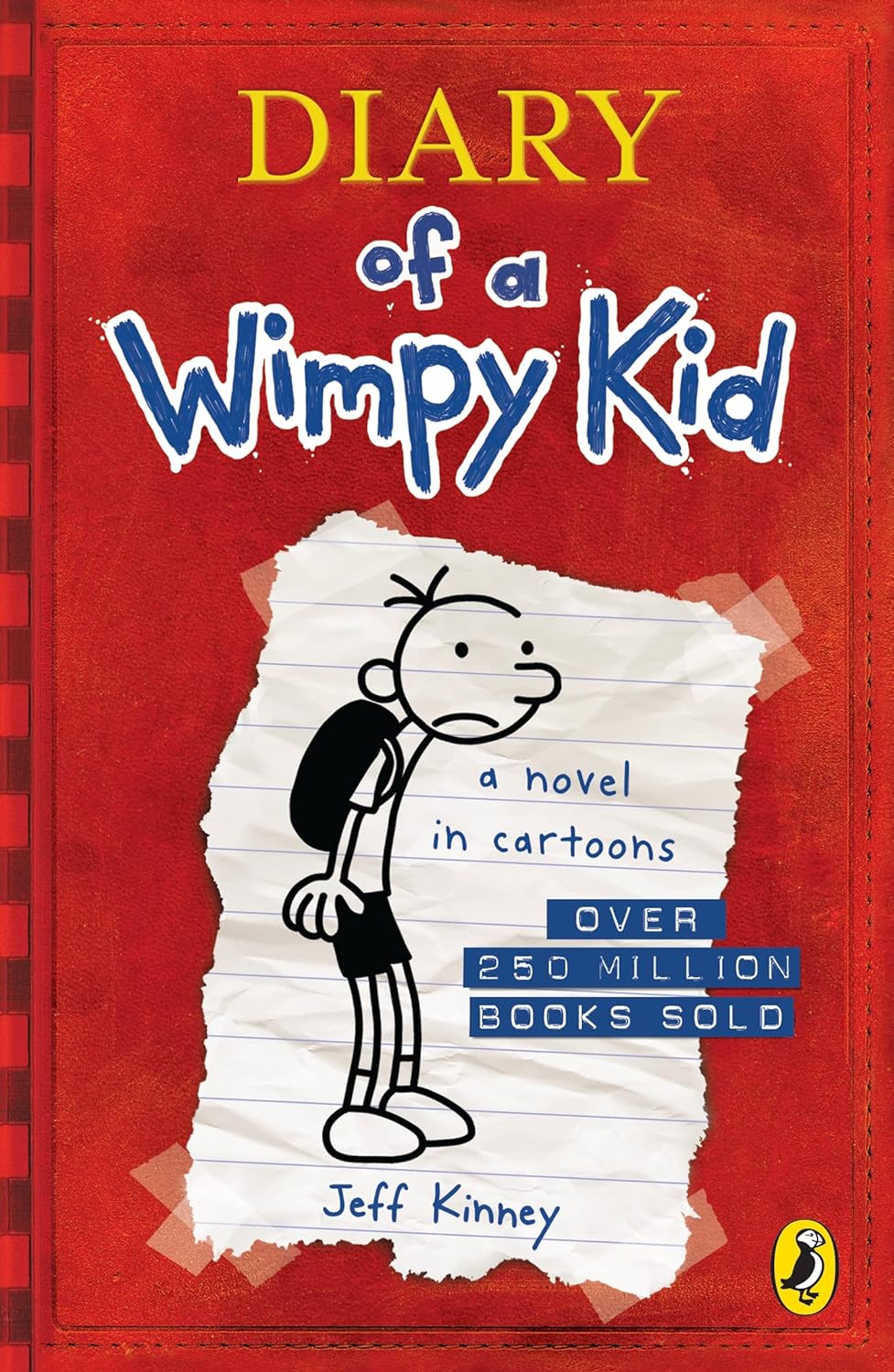 Обкладника "Diary of a Wimpy Kid" - 1 Фото Превью "Diary of a Wimpy Kid" - Фото №1