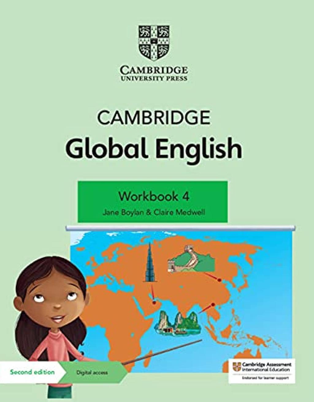 Обкладника "Cambridge Global English (2nd Edition). Workbook 4 with Digital Access (1 Year)" Обкладинка "Cambridge Global English (2nd Edition). Workbook 4 with Digital Access (1 Year)"
