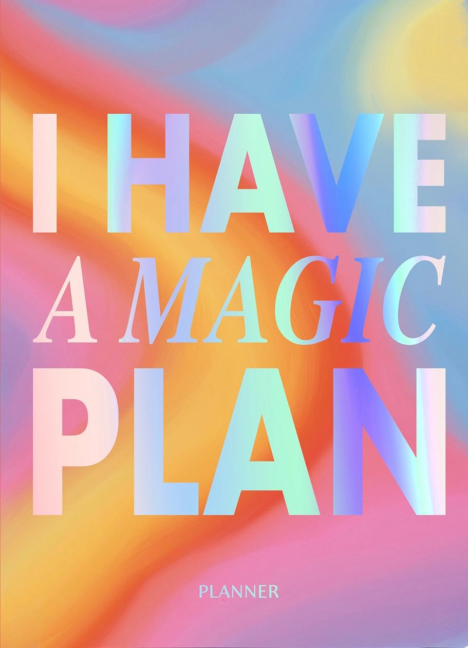 Блокнот для планування "I HAVE A MAGIC PLAN" градієнт