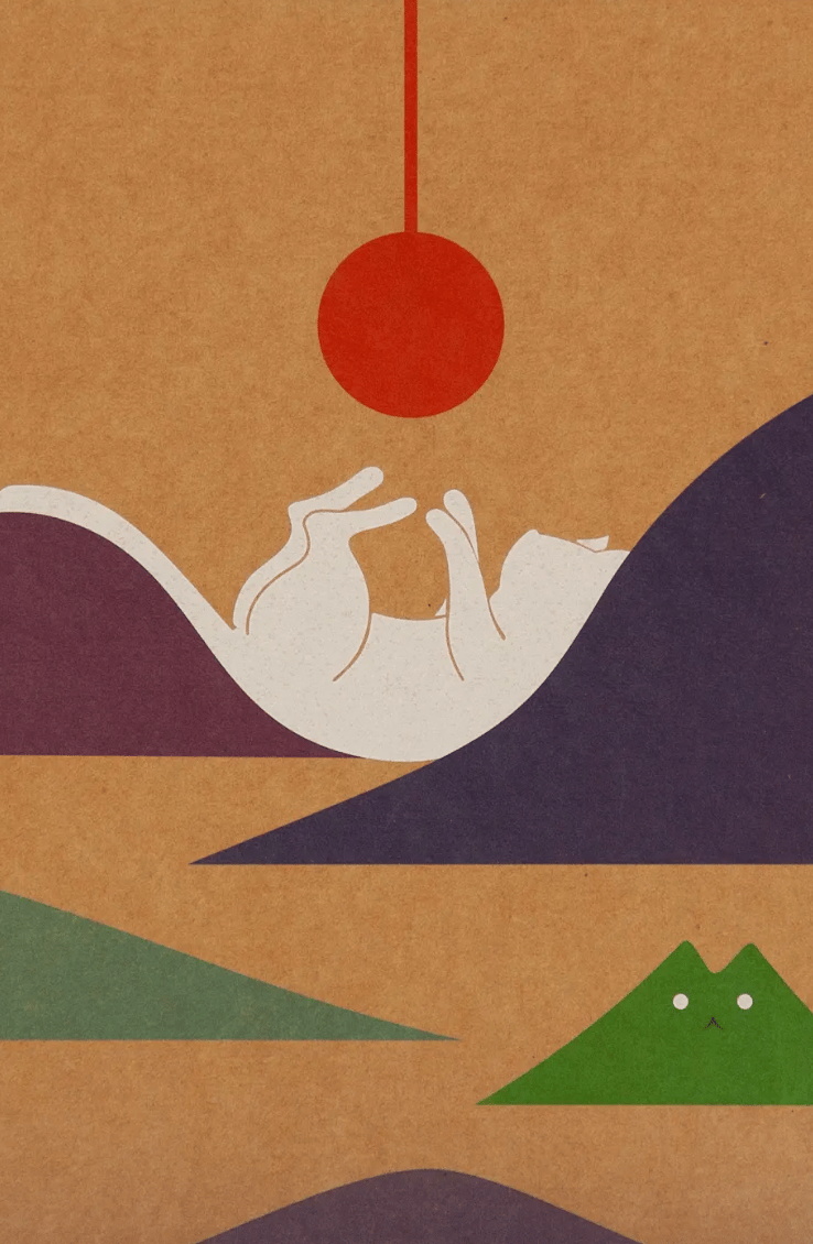 Обкладника "Еко-блокнот «Кіт і сонце» в крапку на пружині" - 1 Фото Превью "Еко-блокнот «Кіт і сонце» в крапку на пружині" - Фото №1