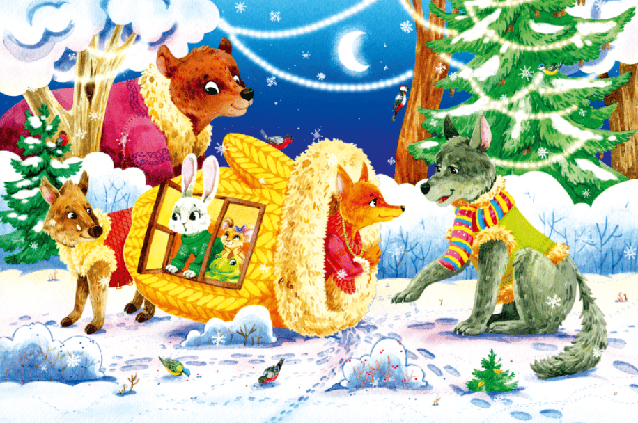 Обкладника "Пазл дерев'яний «Рукавичка»" Обкладинка "Пазл дерев'яний «Рукавичка»"