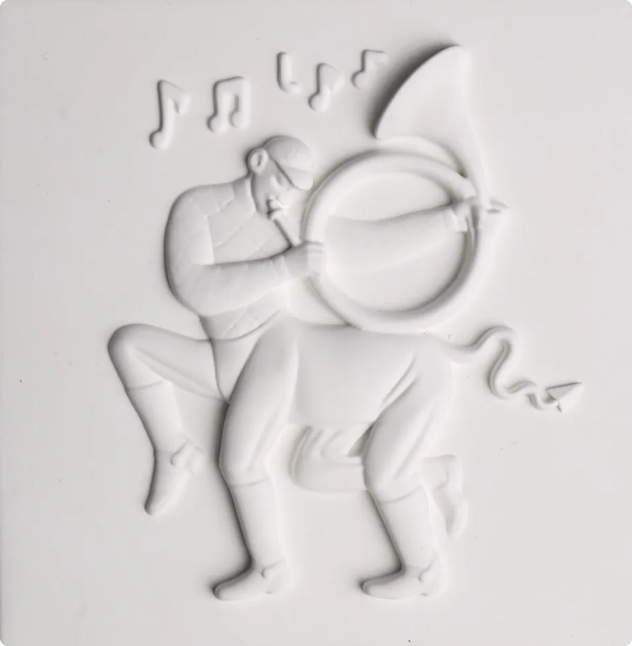 Гіпсова фігура, обʼємна копія ілюстрації художника Володимира Манжоса (WaOne / Interesni Kazki)