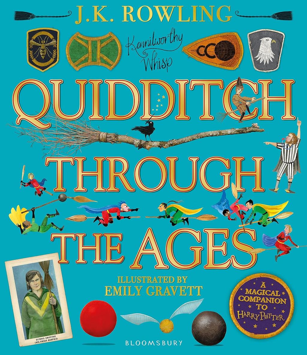 Обкладника "Quidditch Through the Ages" - 1 Фото Превью "Quidditch Through the Ages" - Фото №1