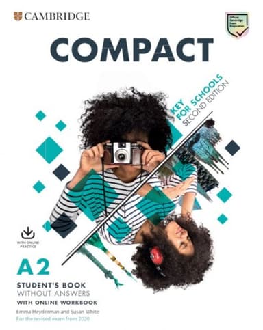 Compact Key for Schools (2nd Edition). Student's Book without Answers with Online Workbook
