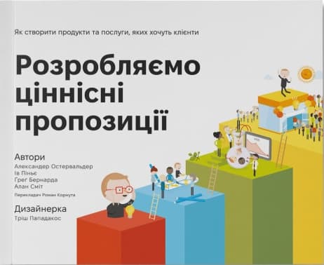 Розробляємо ціннісні пропозиції. Як створити продукти та послуги, яких хочуть клієнти