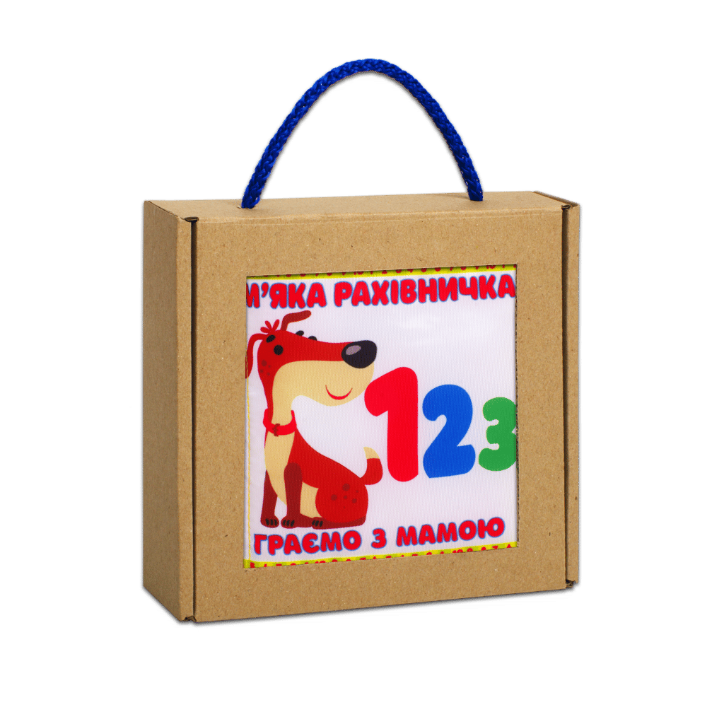 Обкладника "М’яка книжка «М’яка рахівничка»" - 1 Фото Превью "М’яка книжка «М’яка рахівничка»" - Фото №1