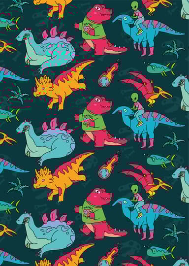 Скетчбук «Динозаври» на скобі A5