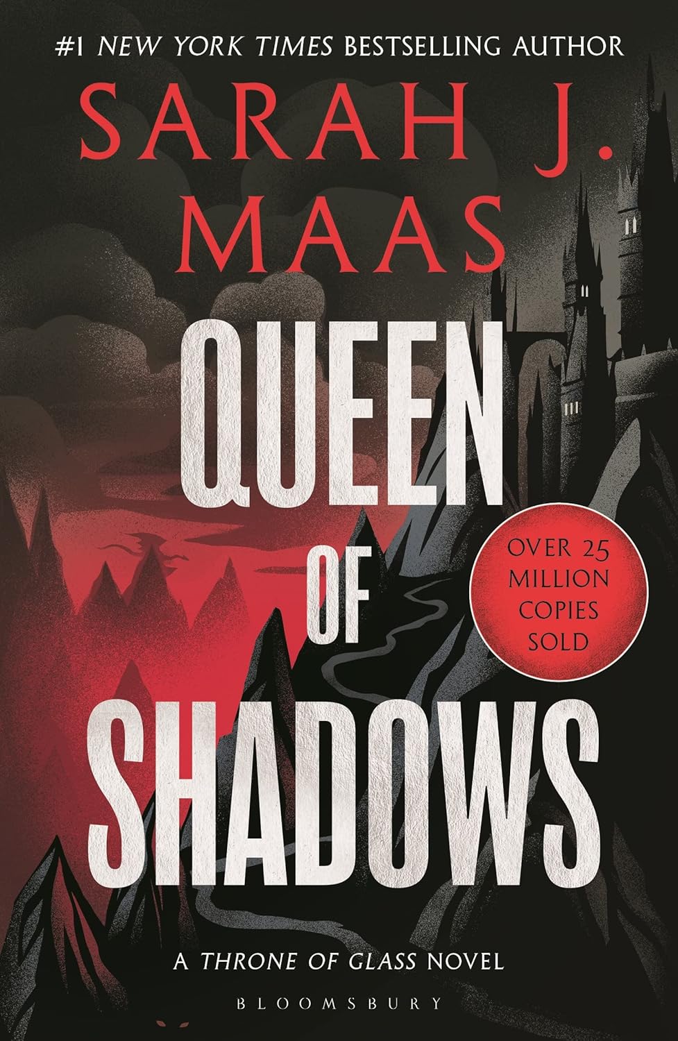 Обкладника "Queen of Shadows" Обкладинка "Queen of Shadows"