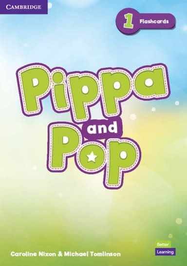 Pippa and Pop 1. Flashcards(pack of 74)