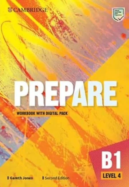 Обкладника "Prepare! (2nd Edition) Level 4. Workbook with Digital Pack" Обкладинка "Prepare! (2nd Edition) Level 4. Workbook with Digital Pack"