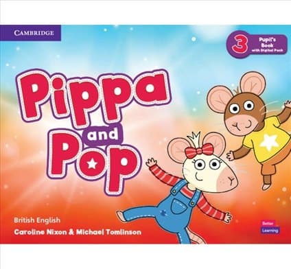 Обкладника "Pippa and Pop 3. Pupil's Book with Digital Pack" - 1 Фото Превью "Pippa and Pop 3. Pupil's Book with Digital Pack" - Фото №1
