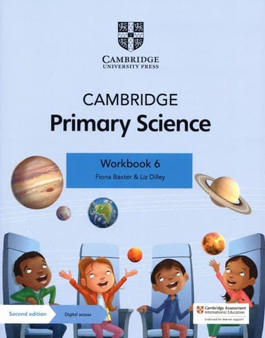 Cambridge Primary Science (2nd Edition). Workbook 6 with Digital Access (1 Year)