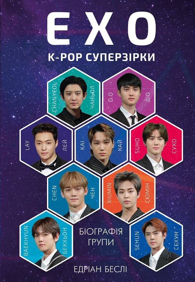 Обкладника "ЕХО. Супер зірки K-pop" - 1 Фото Превью "ЕХО. Супер зірки K-pop" - Фото №1