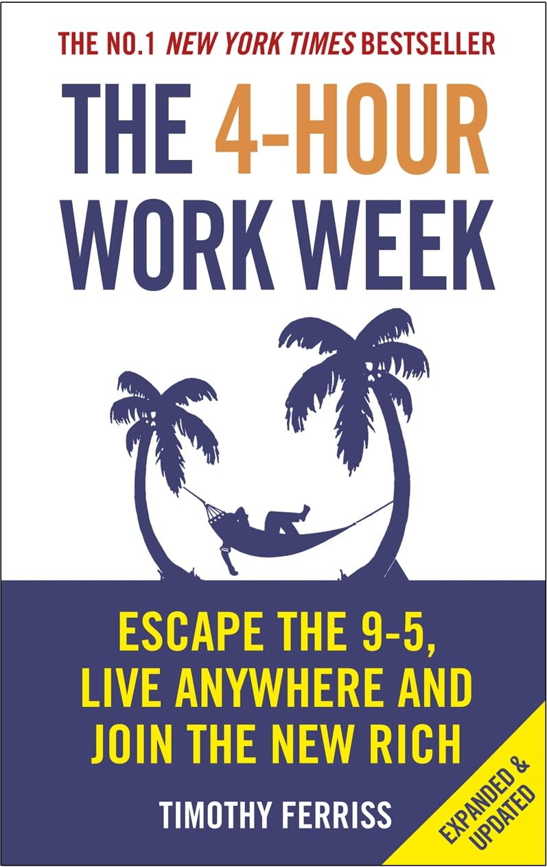 Обкладника "The 4-Hour Work Week" Обкладинка "The 4-Hour Work Week"