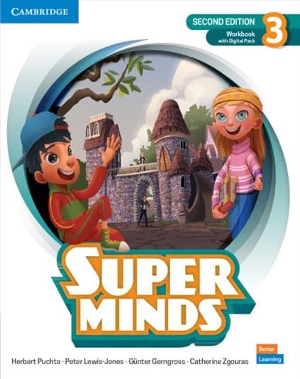 Обкладника "Super Minds (2nd Edition). Level 3. Workbook with Digital Pack" Обкладинка "Super Minds (2nd Edition). Level 3. Workbook with Digital Pack"