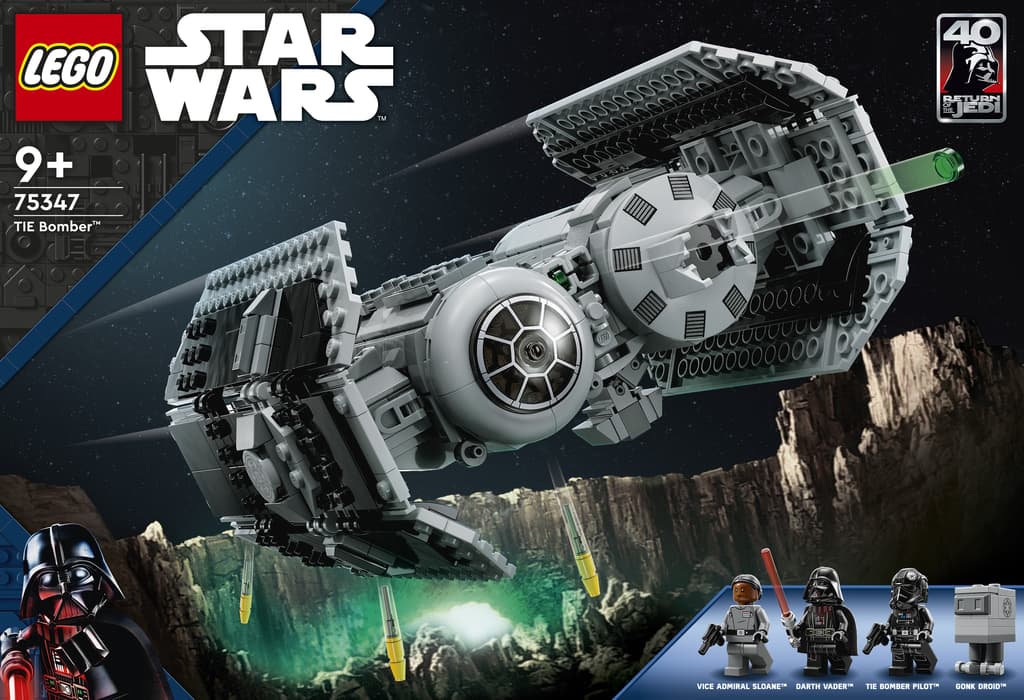 Обкладника "Конструктор LEGO Бомбардувальник TIE" Обкладинка "Конструктор LEGO Бомбардувальник TIE"