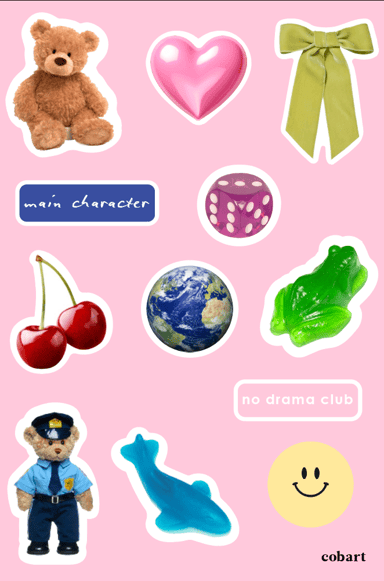 Стікерпак 3Д «Midnight»