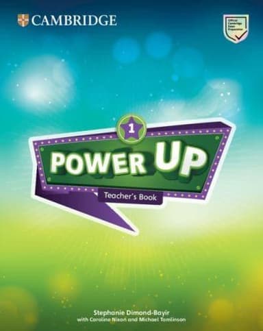 Power Up. Level 1. Teacher's Book
