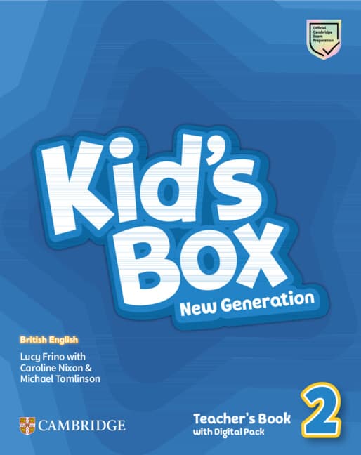 Обкладника "Kid's Box New Generation 2. Teacher's Book with Digital Pack" Обкладинка "Kid's Box New Generation 2. Teacher's Book with Digital Pack"