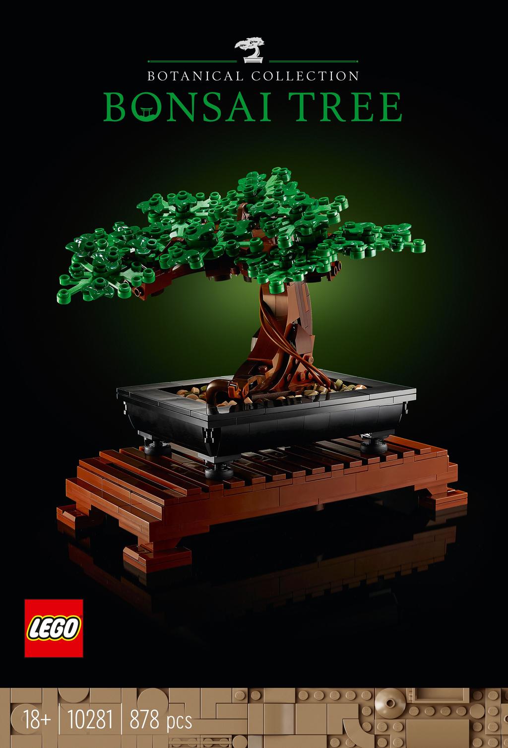 Обкладника "Конструктор LEGO Дерево Бонсай" Обкладинка "Конструктор LEGO Дерево Бонсай"