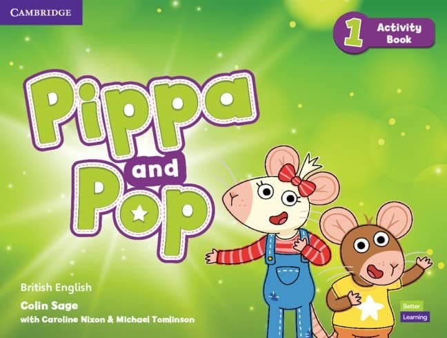Обкладника "Pippa and Pop 1. Activity Book" Обкладинка "Pippa and Pop 1. Activity Book"