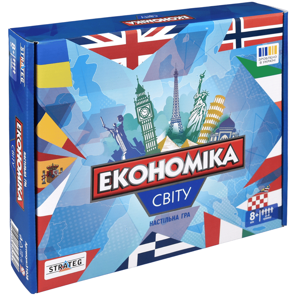 Обкладника "Настільна гра «Економіка світу»" Обкладинка "Настільна гра «Економіка світу»"