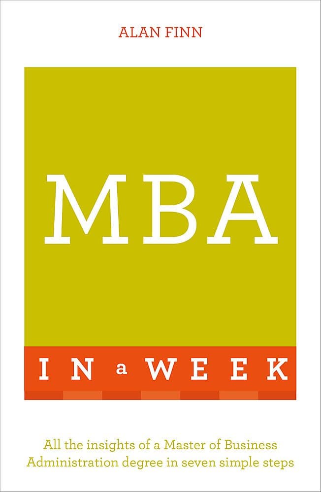 Обкладника "MBA In A Week" - 1 Фото Превью "MBA In A Week" - Фото №1