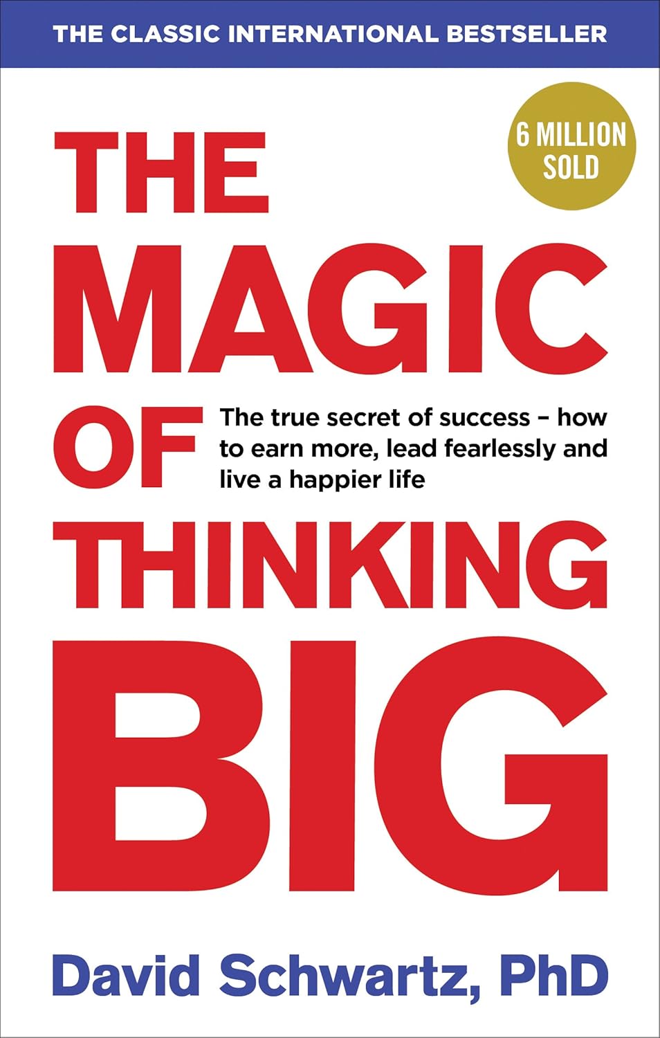 Обкладника "The Magic of Thinking Big" Обкладинка "The Magic of Thinking Big"
