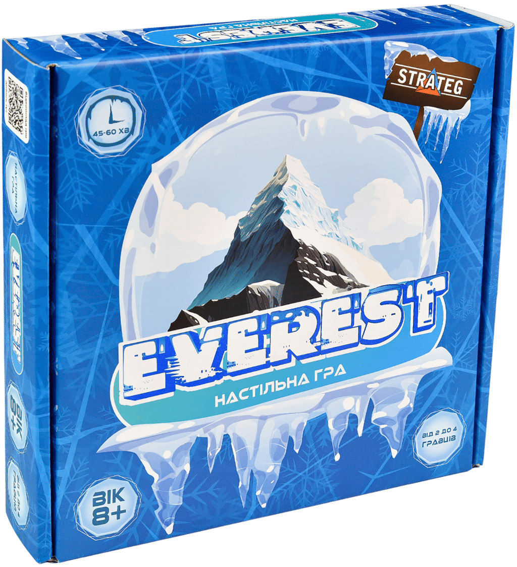 Обкладника "Настільна гра «EVEREST»" Обкладинка "Настільна гра «EVEREST»"